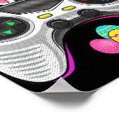 Poster Jeu Vidéo Oeufs Bunny Costume Pâques Garçons Enfan (Coin)