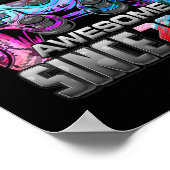 Poster Jeu vidéo Unlocked Awesome Since 2014 (Coin)