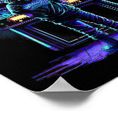 Poster Jeu vidéo Vintage Retro Arcade 3 (Coin)