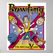 Poster Jeu "X" original (Devant)