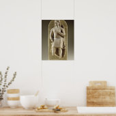 Poster Jeune debout ou Maitreya, Gandhara (stuc) (Cuisine)