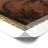 Poster Jeune femme à la prière, 1879 (huile sur toile) (Coin)