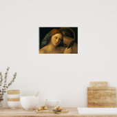 Poster Jeune femme à ses toilettes (Cuisine)