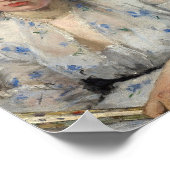 Poster Jeune femme | Berthe Morisot (Coin)