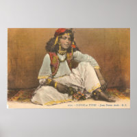 Jeune Femme De Tunisie 1910