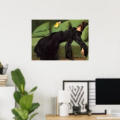 Poster Jeune Femme Décadente Après La Danse Céramique Jus (Bureau à domicile)