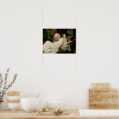 Poster Jeune femme fume, 1894 (Cuisine)