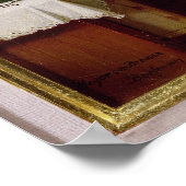 Poster Jeune femme qui la porte les cheveux (Coin)