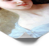 Poster Jeune fille, Bouguereau (Coin)