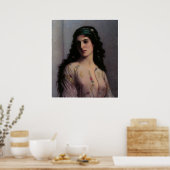 Poster Jeune fille juive à Tanger, Charles Landelle (Cuisine)