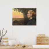 Poster Jeune fille Skagen par Ancher (Cuisine)