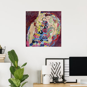 Poster Jeune fille (Vierge), Gustav Klimt, Art nouveau vi