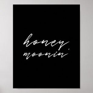 Poster Jeune mariée Jeune marié Lune de miel Vacances Voy