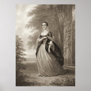 Poster Jeune Martha Washington 1863