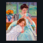 Poster Jeune mère coudre, Mary Cassatt<br><div class="desc">Mary Stevenson Cassatt (22 mai 1844 - 14 juin 1926) était peintre et imprimeur américain. Elle est née à Allegheny City, en Pennsylvanie (maintenant partie du North Side de Pittsburgh), mais a vécu une grande partie de sa vie d'adulte en France, où elle a d'abord été amie avec Edgar Degas...</div>