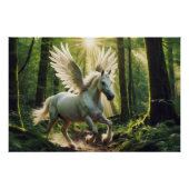 Poster Jeune Pegasus forestier (Devant)