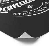 Poster Jeûner Ramadan (Coin)