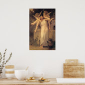 Poster Jeunesse par Bouguereau, Portrait des Anges Victor (Cuisine)