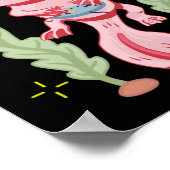 Poster Jeux Axolotl Gamesalotl Kawaii (Coin)