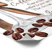 Poster Jeux de Baby Shower Espresso Martini Devinez Combi (Coin)