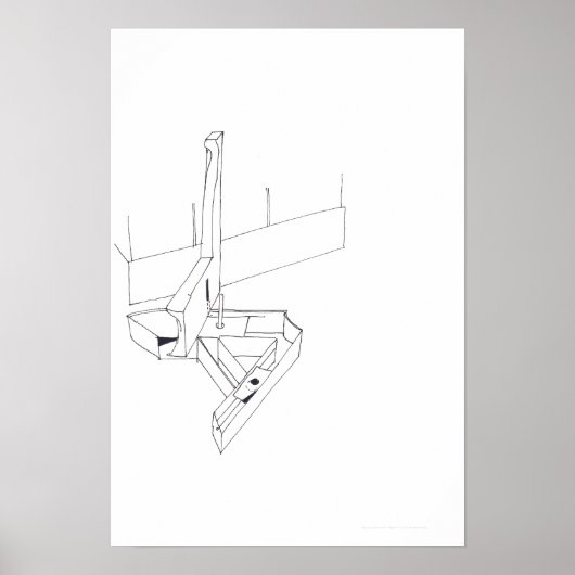 Poster Jeux de Bâtiment avec un monogramme Dessin 14 affi (Devant)