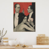 Poster Jeux de cartes (Cuisine)