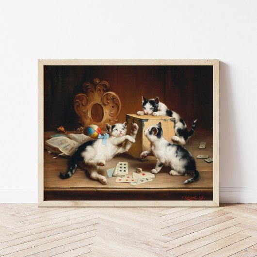 Poster Jeux de cartes | Carl Reichert