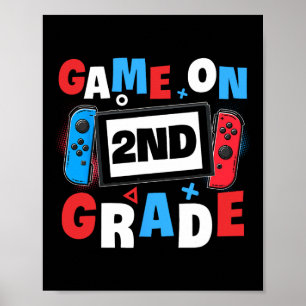 Poster Jeux de jeu activé 2e année deuxième premier jour