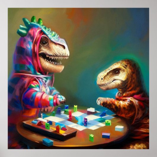 Poster Jeux de la Commission T Rexs (Devant)