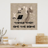 Poster Jeux imaginaires (Cuisine)