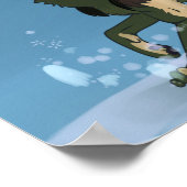 Poster Jeux neige (Coin)