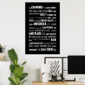 Poster Jeux olympiques d'hiver (Bureau à domicile)