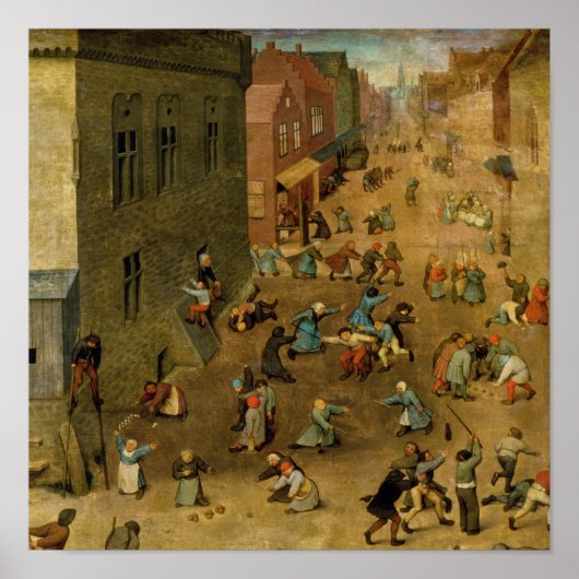 Poster Jeux pour enfants : détail du haut à droite (Devant)