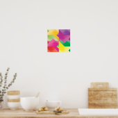 Poster Jeux triangulaires (Cuisine)