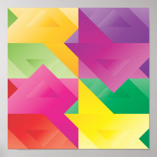 Poster Jeux triangulaires