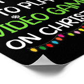 Poster Jeux Vidéo Les plus probables Joueur de famille No (Coin)