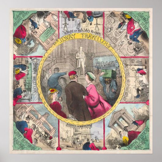 Poster Jeux vintages - Art Print (Devant)