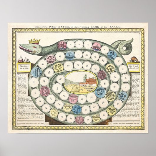 Poster Jeux vintages - Art Print (Devant)