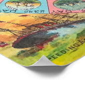 Poster Jeux vintages - Art Print (Coin)