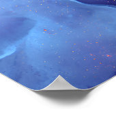 Poster Jewel Tone Fluid Resin Nebula Glow (Coin)