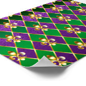 Poster Jewelry Background Mardi Gras (Coin)