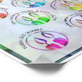 Poster Jewish Sabbath Greetings Around the World Sticker (Coin)