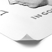 Poster JFK - En Dieu, nous faisons confiance (Coin)