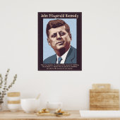 Poster JFK - Mesure (Cuisine)