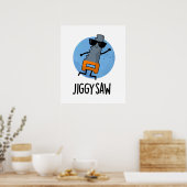Poster Jiggy Saw Jolie Danser Saw Pun (Cuisine)