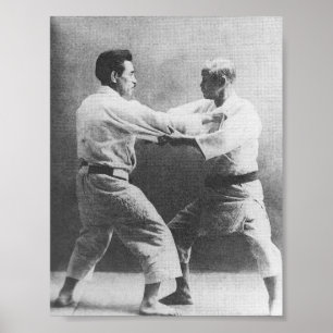 Poster Jigoro Kano et Kyuzo Mifune