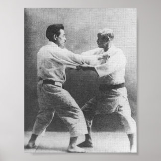 Poster Jigoro Kano et Kyuzo Mifune