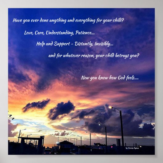 Poster - Jij, Uw Kind en God (Voorkant)