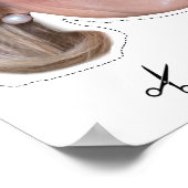 Poster JILL BIDEN Masque Halloween (Coin)