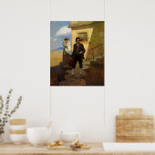 Poster Jim Hawkins Maison feuille par Newell Convers Wyet (Cuisine)